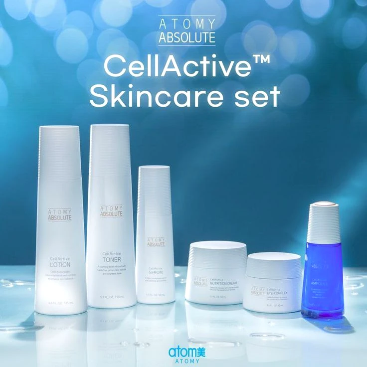 Набор ухода Atomy Absolute CellActive в солнечных бликах